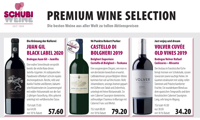 LWF 2024 Premium Wine Selection