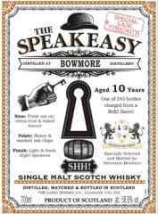 Bowmore 10 years The Speakeasy Single Malt Whisky Selected by Hermann Brothers