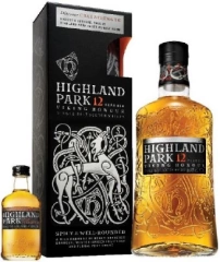 Highland Park 12 years mit Hitchhiker 5cl Cask Strength No. 3