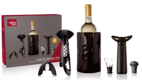 Vacuvin Original Plus
<br />Weinaccessoires Set, 6-teilig 